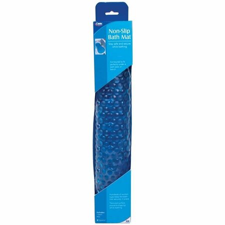 CAREX HEALTH BRANDS Blue Shower/Tub Safety Mat Rubber .5 in. H X 32 in. L FGB22100 0000